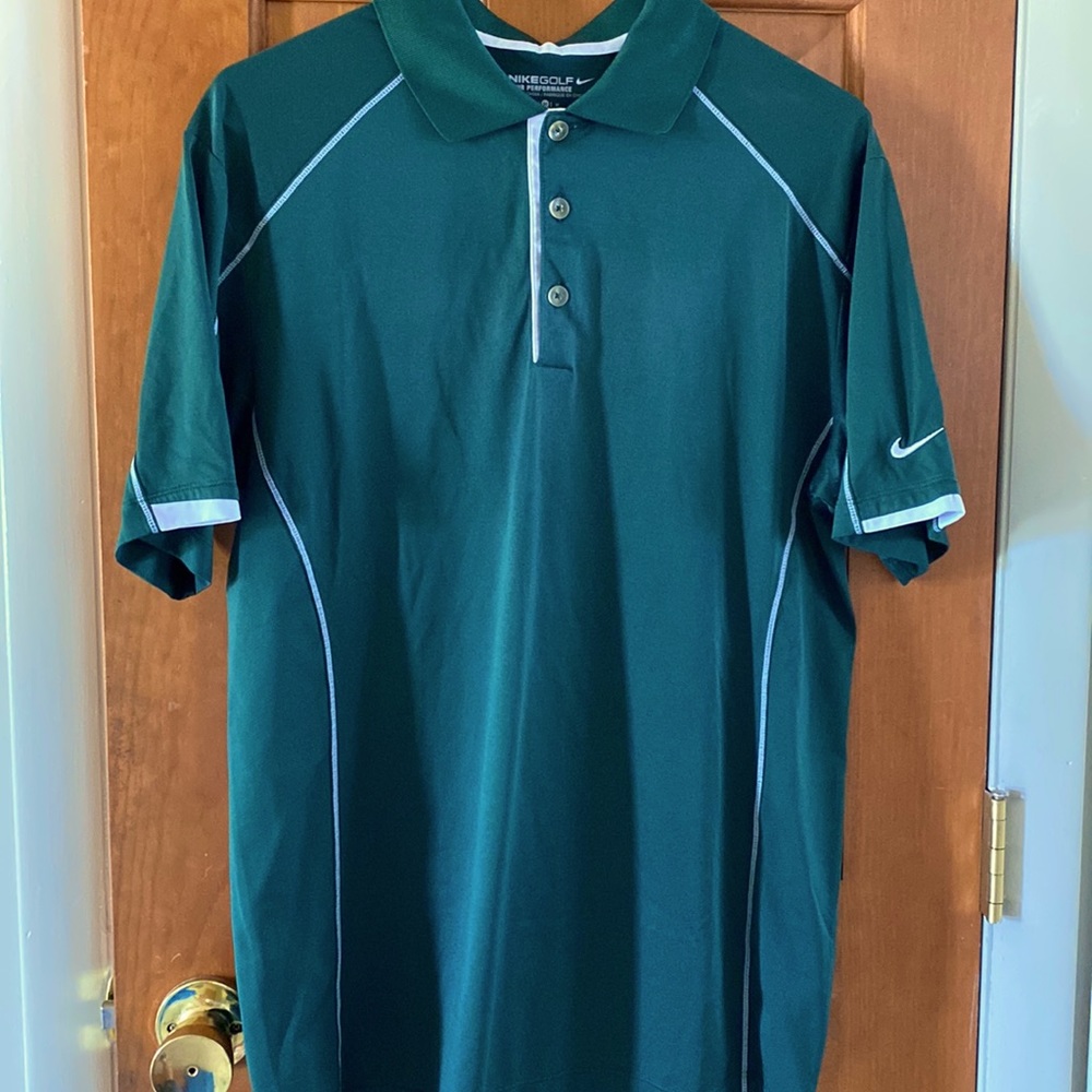 Nike golf Dri-fit shirt. Size M.